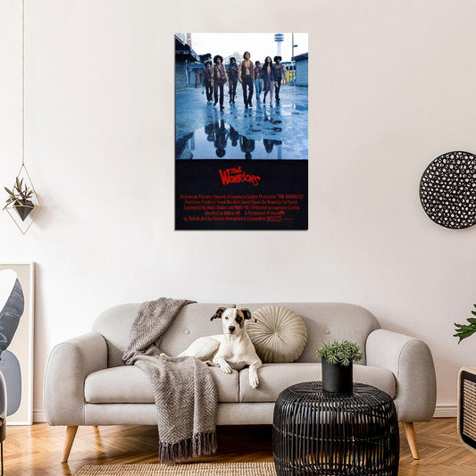 THE WARRIORS 1979 Cult Film NYC Film Retro Movie Vintage Wall Poster