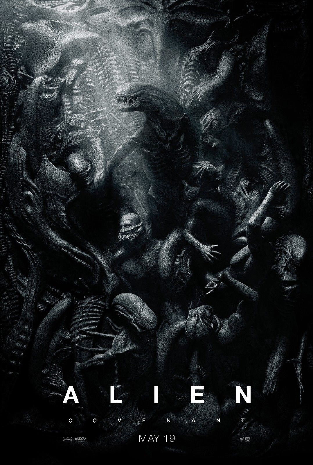 Alien: Covenant 2017 Science Fiction Film Retro Movie Vintage Wall Poster