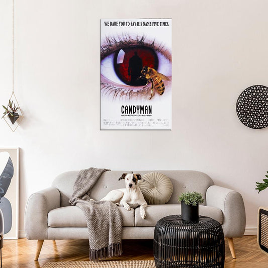 CANDYMAN Horror Film Retro Movie Vintage Wall Poster