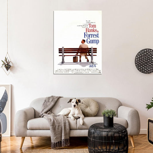 FORREST GUMP Film Retro Movie Vintage Wall Poster
