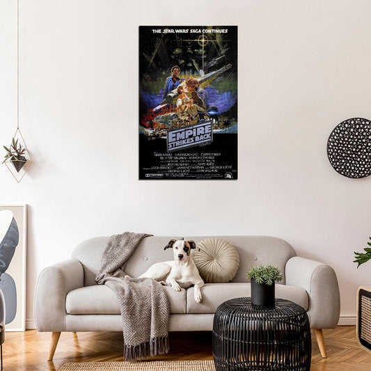 STAR WARS EMPIRE STRIKES BACK Return JediFilm Retro Movie Vintage Wall Poster