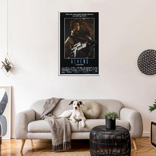ALIENS Sci Fi Horror Predator Film Retro Movie Vintage Wall Poster