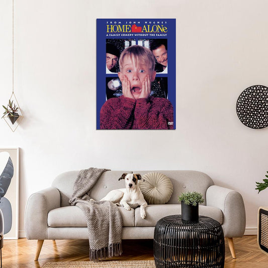 HOME ALONE Comedy Film Retro Movie Vintage Wall Poster