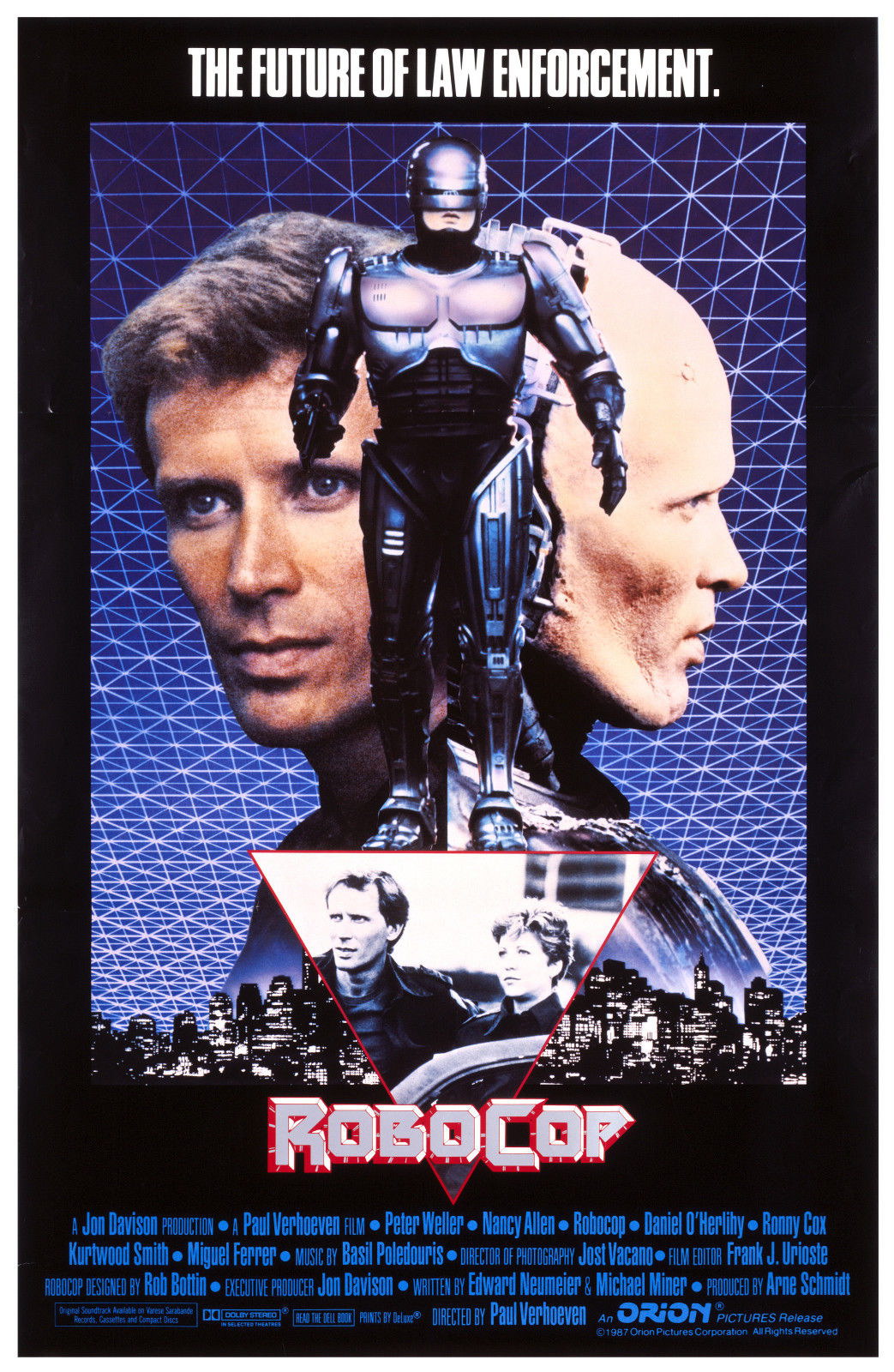 ROBOCOP RARE Terminator Rambo Die Hard Film Retro Movie Vintage Wall Poster