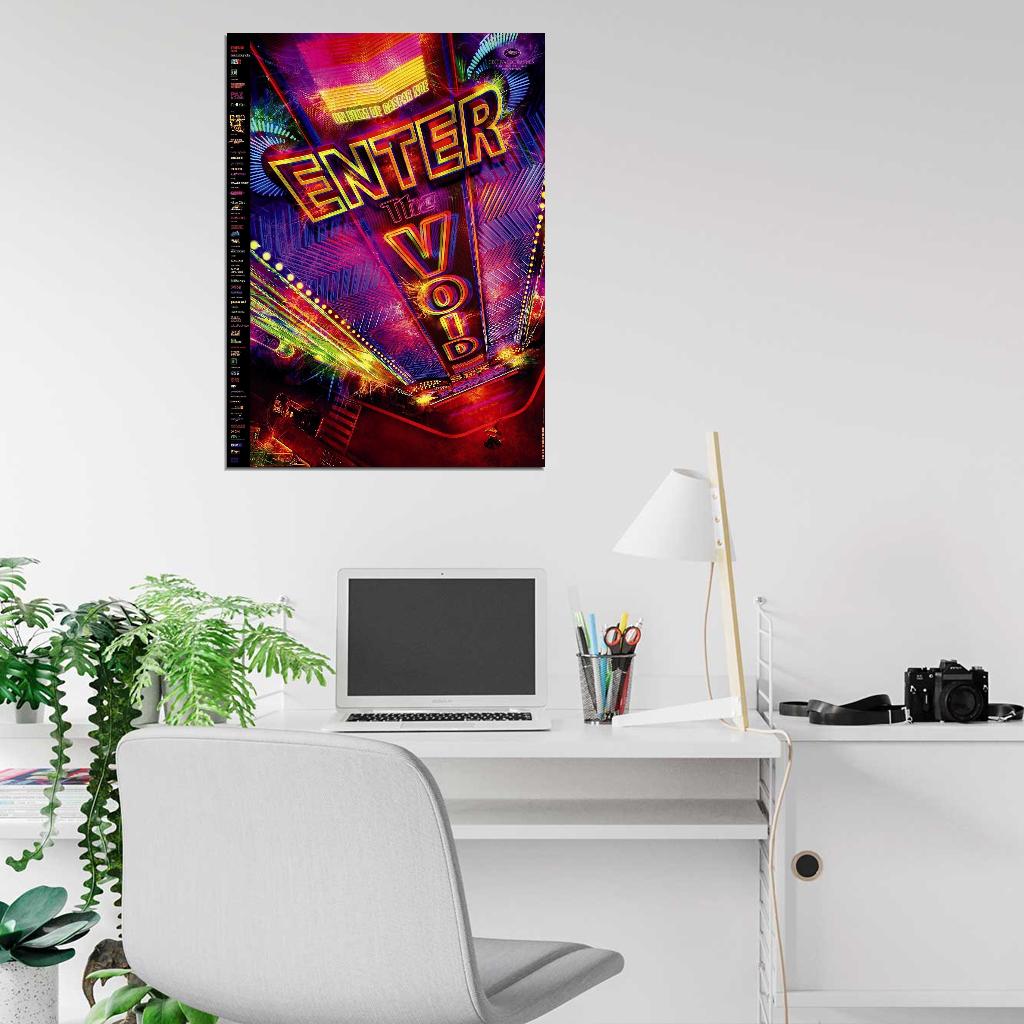 ENTER THE VOID 2009 Gaspar Noe Film Retro Movie Vintage Wall Poster