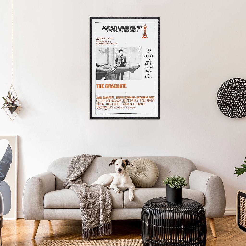 THE GRADUATE 1967 Film Retro Movie Vintage Wall Poster