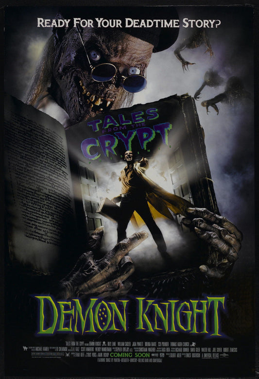DEMON KNIGHT Tales From the Crypt Film Retro Movie Vintage Wall Poster