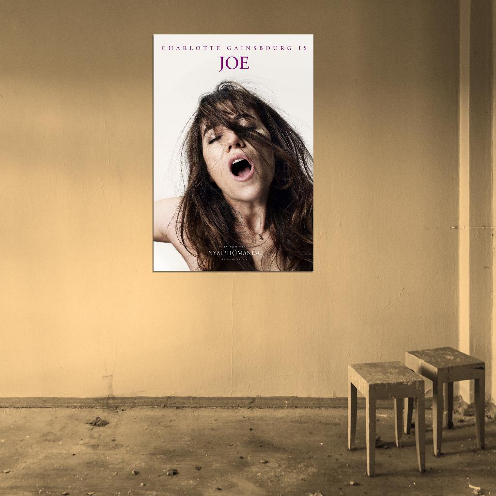 NYMPHOMANIAC 2013 Christian Slater Uma Thurman Film Retro Movie Vintage Wall Poster