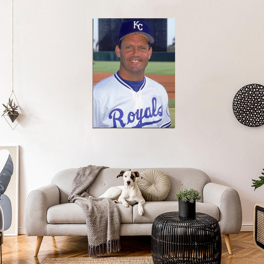George Brett Classic Baseball Sport Wall Art Print Poster