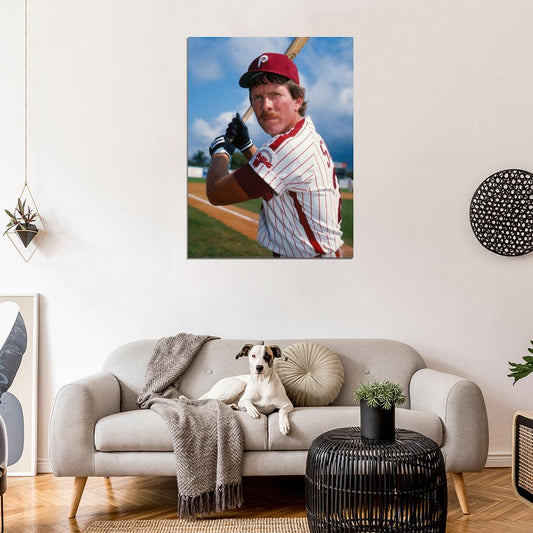 Mike Schmidt Baseball Sport Wall Art Print Poster