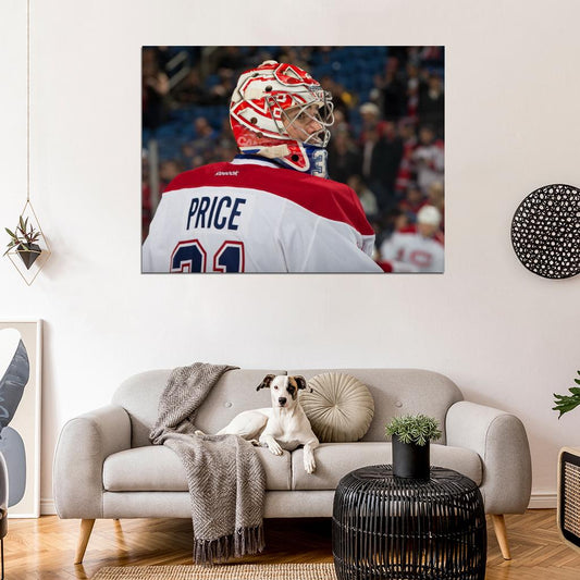 Carey Price Goaltender Hockey Sport Wall Art Print Poster