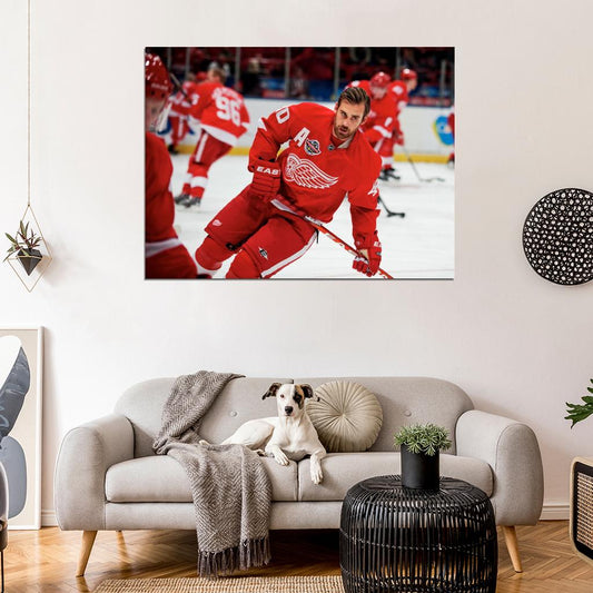Henrik Zetterberg Hockey Sport Wall Art Print Poster