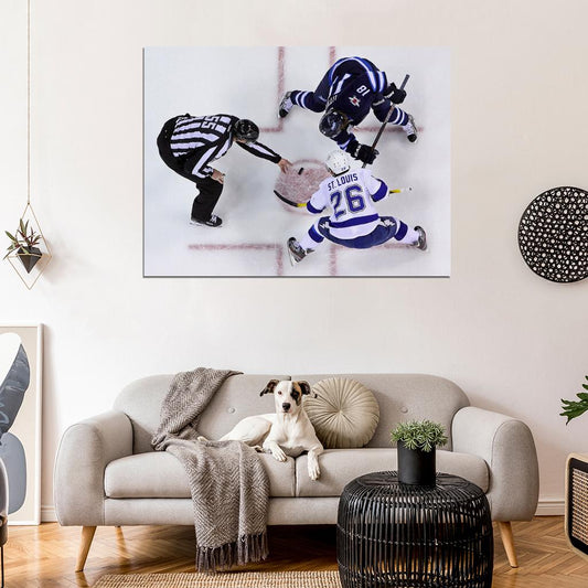 Martin St. Louis Hockey Sport Wall Art Print Poster