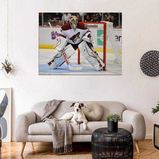 Mike Smith Phoenix Coyotes Goaltender Hockey Sport Wall Art Print Poster