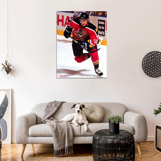 Pavel Bure Hockey Sport Wall Art Print Poster