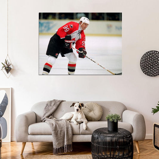 Wayne Gretzky Classic Retro Hockey Sport Wall Art Print Poster