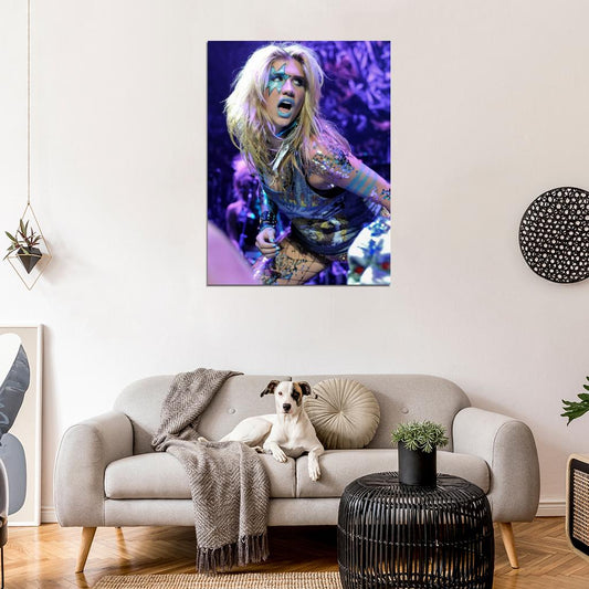Kesha Hot Pop Music Singer Rare Wall Art Print Poster