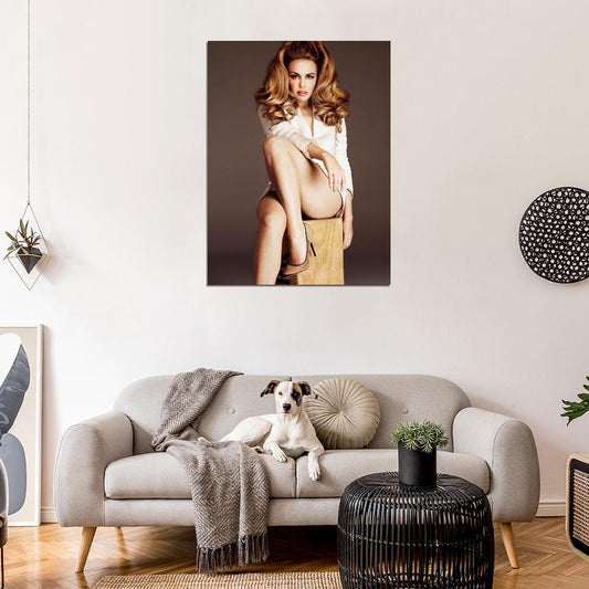 Kylie Minogue Hot Sexy Legs Pose Pop Music Singer Rare Wall Art Print Poster