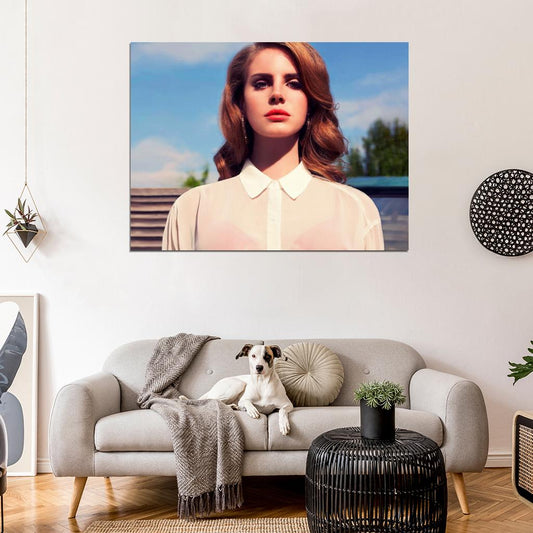 Lana Del Rey Retro Style Indie Pop Music Singer Rare Wall Art Print Poster