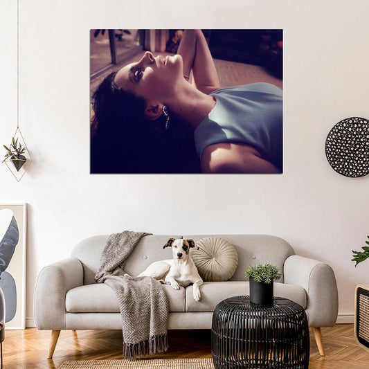 Lana Del Rey Hot Pop Music Singer Rare Wall Art Print Poster