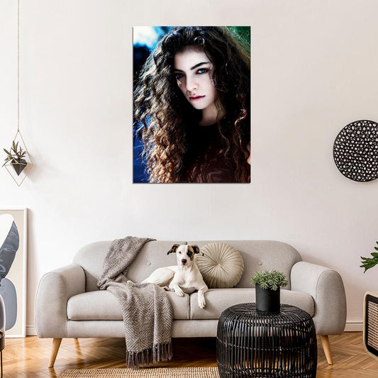 Lorde Beautiful Portrait Indie Pop Singer Music Rare Wall Art Print Poster