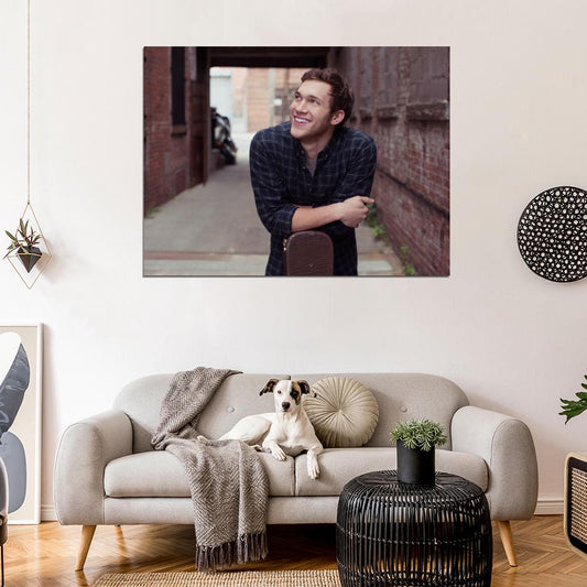 Phillip Phillips Smile Pop Rock Singer Music Rare Wall Art Print Poster