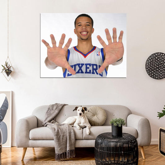 Michael Carter-Williams Philadelphia Sixers Basketball Sport Wall Art Print Poster