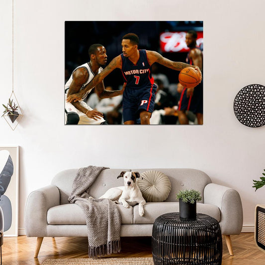 Brandon Jennings Motor City Basketball Sport Wall Art Print Poster