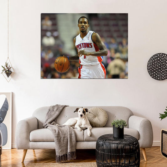 Brandon Jennings Dribbling Basketball Sport Wall Art Print Poster