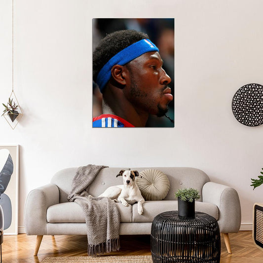 Big Ben Wallace Basketball Sport Wall Art Print Poster