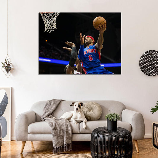 Josh Smith Layup Basketball Sport Wall Art Print Poster
