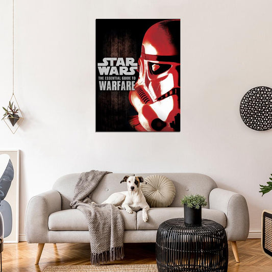 Stormtrooper Bloody Helmet Warfare Mask Star Wars Art Wall Art Print Poster