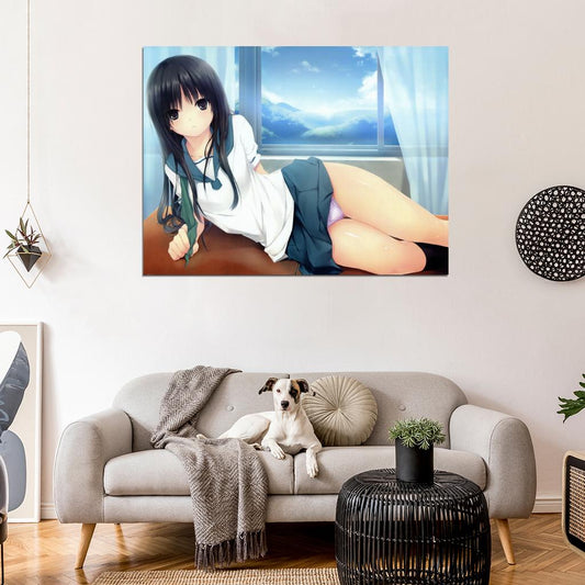 Cure Girl Kunimura Kotone Sexy Wet Babe Hot Panties Anime Manga Novel Art Wall Art Print Poster