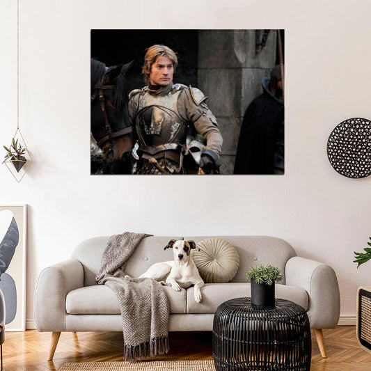Jaime Lannister Armor Game of Thrones TV Series Wall Art Print Poster