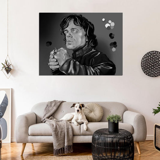 Tyrion Lannister Painting Art Dwarf Game of Thrones Wall Art Print Poster