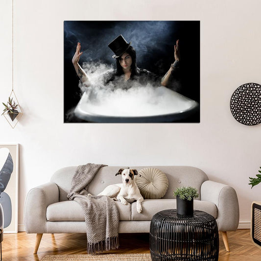 Jinxx Ferguson Black Veil Brides Rock Band Wall Art Print Poster