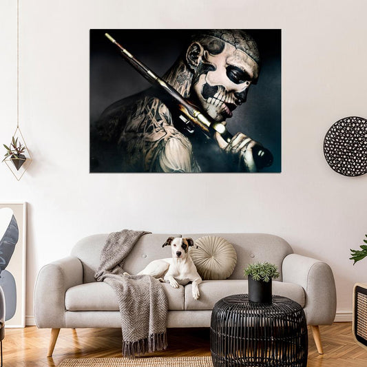 47 Ronin 2013 Movie Rick Genest Foreman Wall Art Print Poster