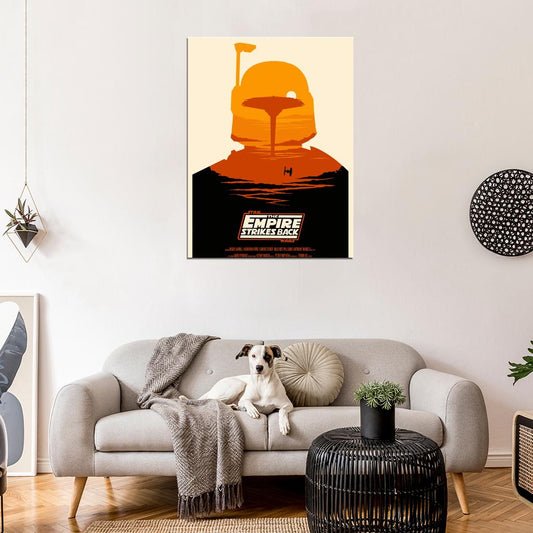 Star Wars Movie Empire Strikes Back Bespin Cloud City Boba Fett Art Artwork Wall Art Print Poster