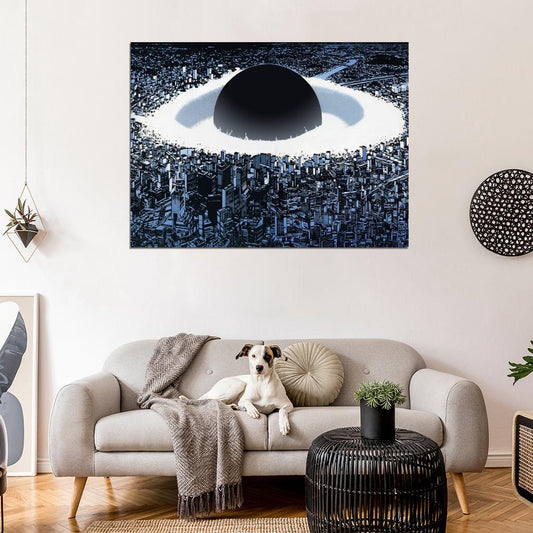 Akira Nuclear Blast Tokyo Movie Anime Manga Art Wall Art Print Poster