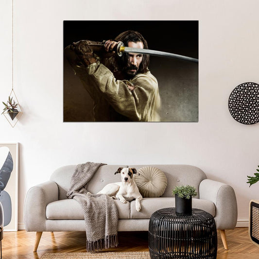 47 Ronin Movie Film 2013 Keanu Reeves Katana Sword Wall Art Print Poster