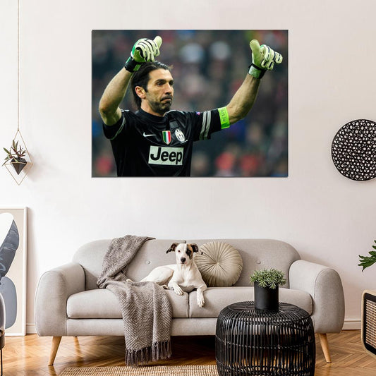 Gianluigi Buffon Gigi Goalkeeper Italy Football Soccer Sport Wall Art Print Poster