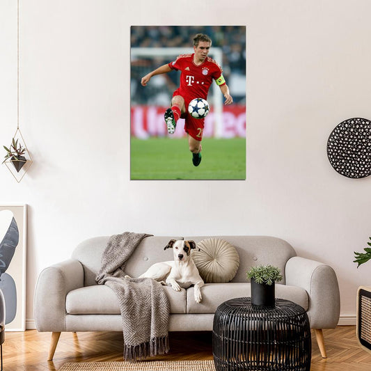 Philipp Lahm Munich Germany Football Soccer Sport Wall Art Print Poster
