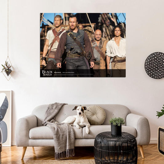 Black Sails Characters TV Series Wall Art Print Poster