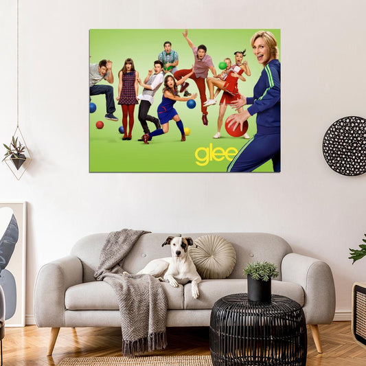 Glee Characters Funny TV Series Wall Art Print Poster