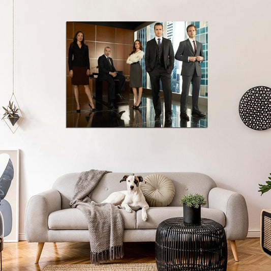 Suits Cast Characters TV Series Wall Art Print Poster