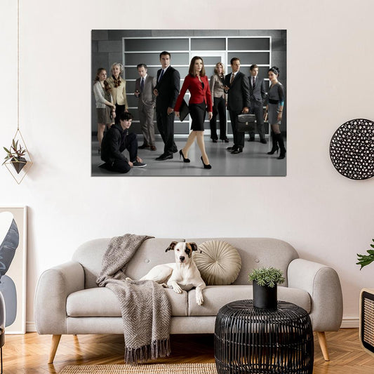The Good Wife Cast Characters TV Series Wall Art Print Poster