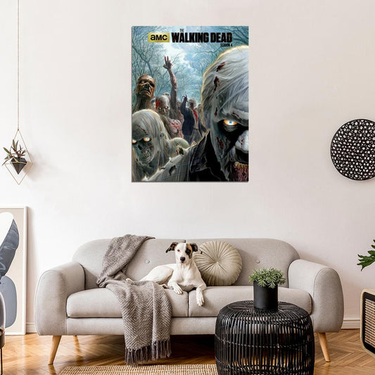 The Walking Dead Art TV Series Wall Art Print Poster