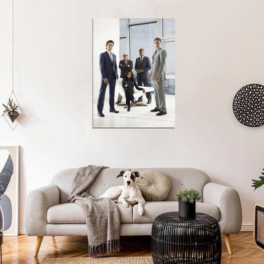 White Collar Characters TV Series Wall Art Print Poster
