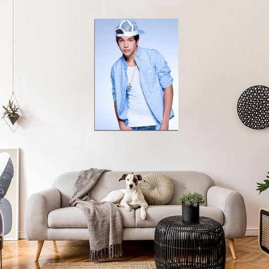 Austin Mahone Pop Singer Music Art Wall Art Print Poster