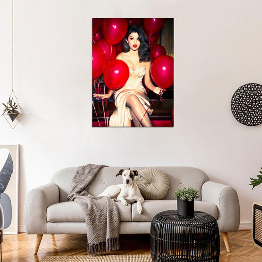 Selena Gomez Hot Pop Singer Music Art Wall Art Print Poster